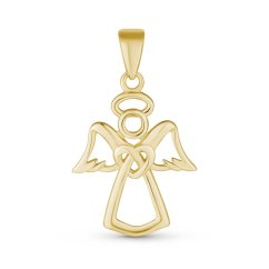Andělský přívěsek Auriel ze žlutého zlata