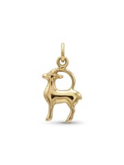 Zlatý přívěsek znamení zvěrokruhu — figura zvířete