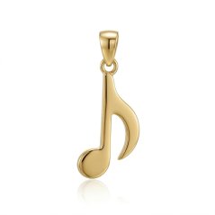 Přívěsek Sonata s notou ze žlutého zlata